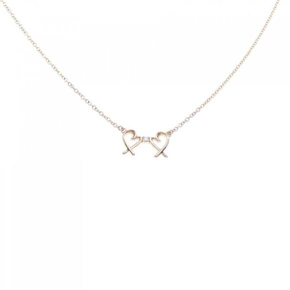 TIFFANY Authentic Gold Heart Necklace